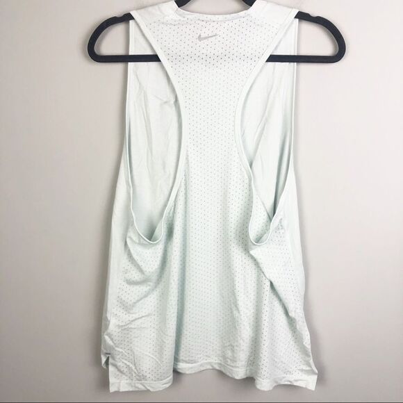 NIKE | Icy Pale Mint Green Racerback Dri-Fit Running Tank Top Women’s XL - Picture 4 of 7